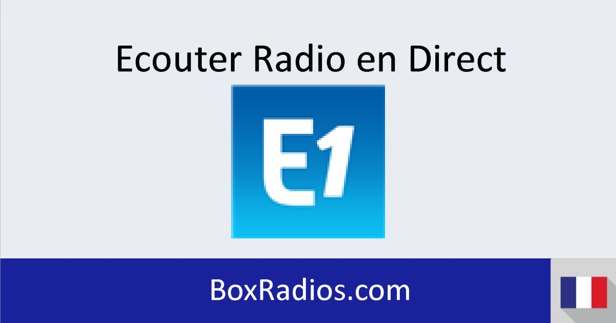  Europe 1  en direct couter en ligne BoxRadios