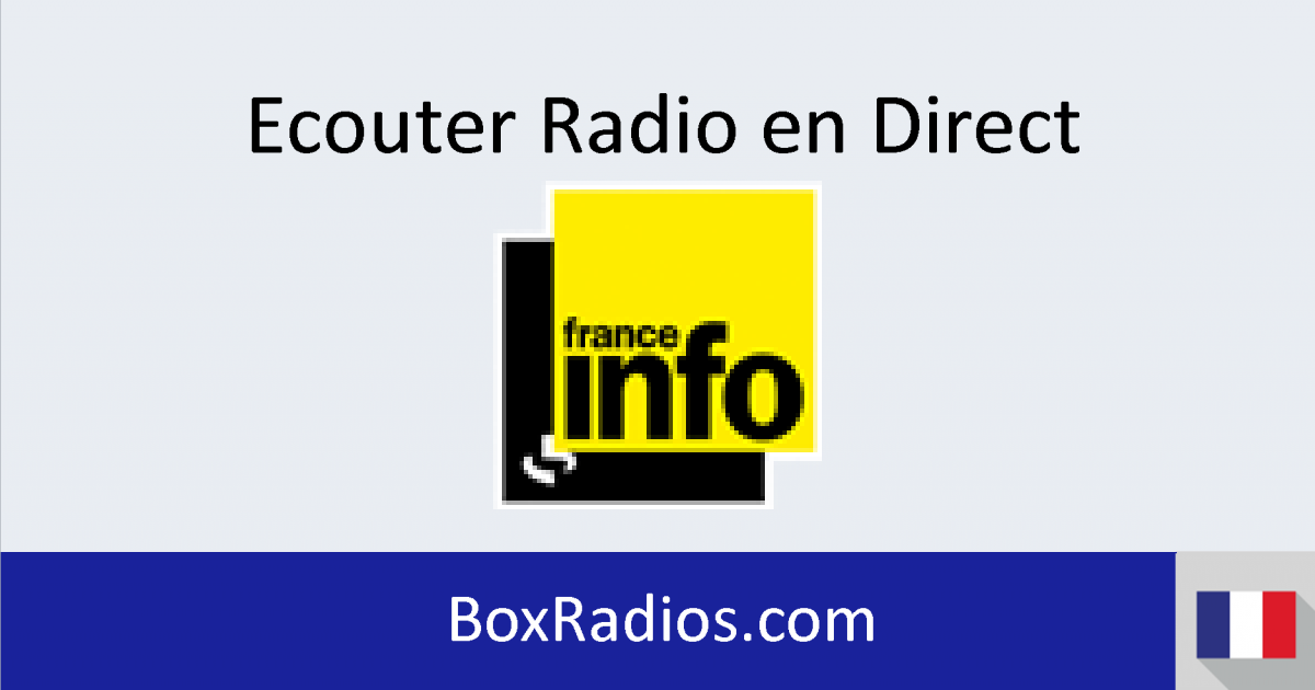 France Info Direct Ecouter Radio BoxRadios   Logo France Info 0 